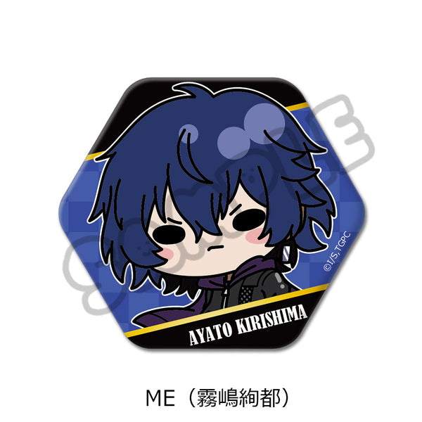 『東京喰種トーキョーグール』六角形缶バッジ ME 霧嶋絢都