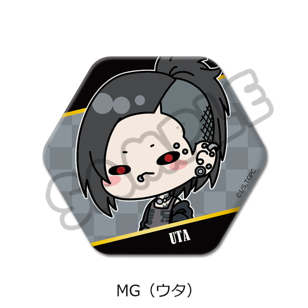 『東京喰種トーキョーグール』六角形缶バッジ MG ウタ