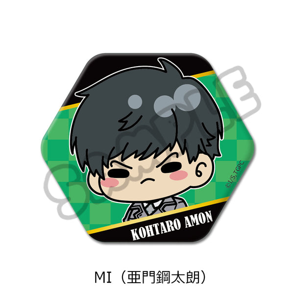 『東京喰種トーキョーグール』六角形缶バッジ MI 亜門鋼太朗