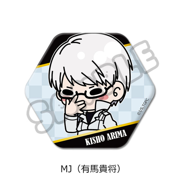 『東京喰種トーキョーグール』六角形缶バッジ MJ 有馬貴将