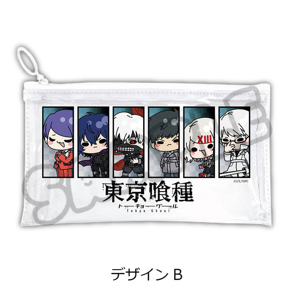 『東京喰種トーキョーグール』フラットクリアポーチ デザインB