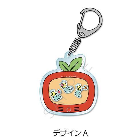 『ニャッキ!』シャカシャカアクリルキーホルダー デザインA
