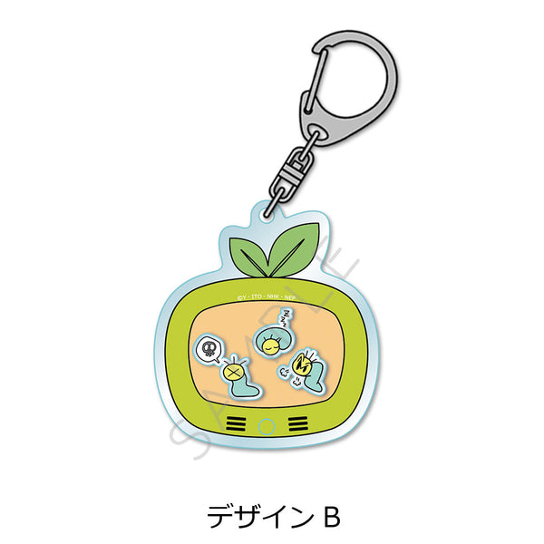 『ニャッキ!』シャカシャカアクリルキーホルダー デザインB