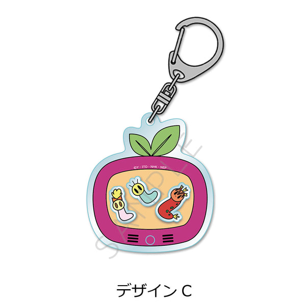 『ニャッキ!』シャカシャカアクリルキーホルダー デザインC