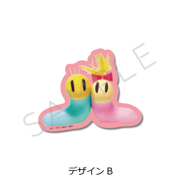 『ニャッキ!』クリアカードステッカー デザインB