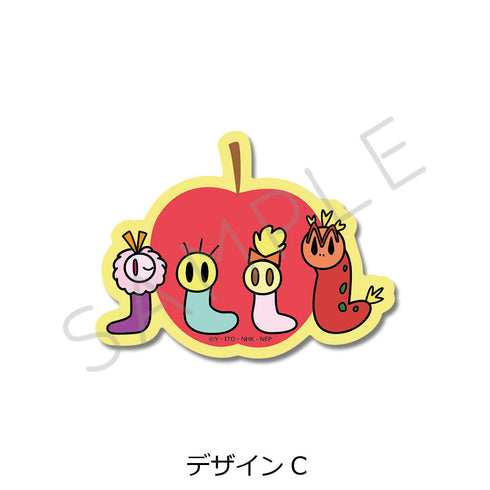 『ニャッキ!』クリアカードステッカー デザインC