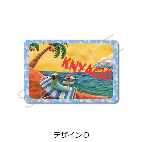 『ニャッキ!』クリアカードステッカー デザインD
