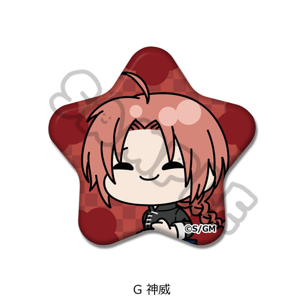 『新劇場版 銀魂 -吉原大炎上-』星型缶バッジ mochochoシリーズ G 神威
