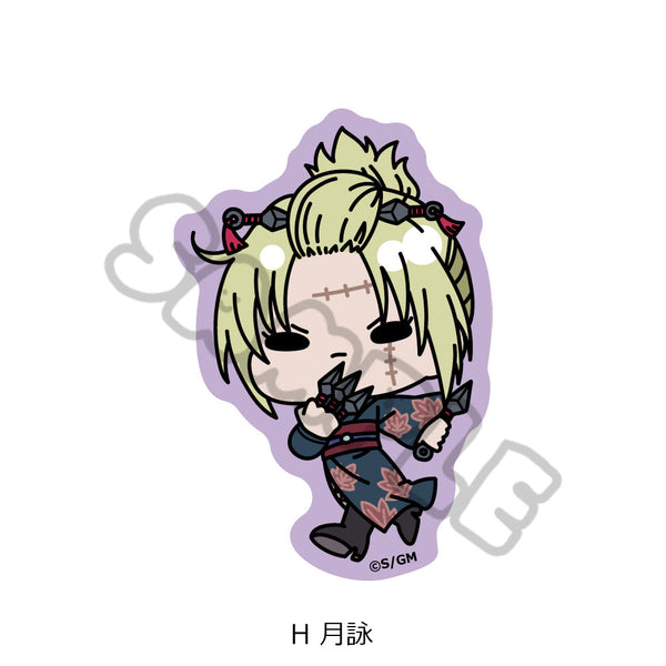 『新劇場版 銀魂 -吉原大炎上-』クリアカードステッカー mochochoシリーズ H 月詠