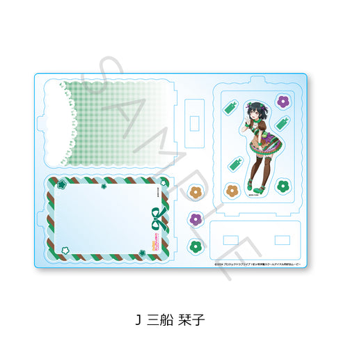 《Love Live! 虹咲學園校園偶像同好會》沙沙沙壓克力立牌 J 三船栞子