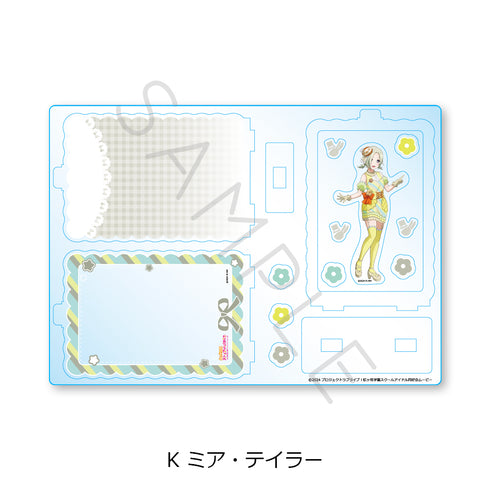 《Love Live! 虹咲學園校園偶像同好會》沙沙沙壓克力立牌 K 米亞·泰勒