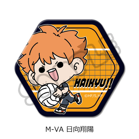 『ハイキュー!!』第8弾 六角形缶バッジ(mochocho) M-VA 日向翔陽