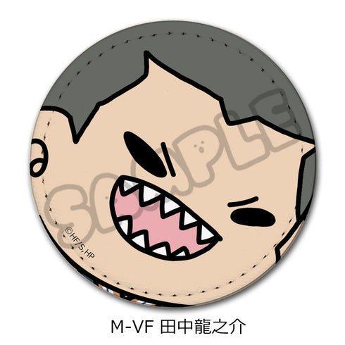 『ハイキュー!!』第8弾 レザーバッジ(mochocho) M-VF 田中龍之介