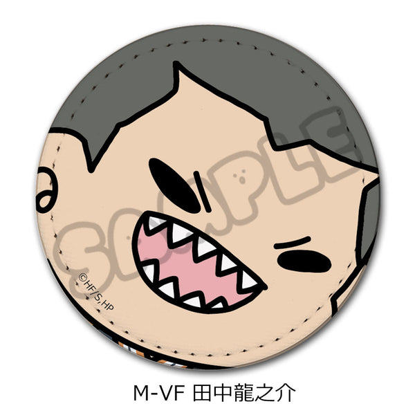 『ハイキュー!!』第8弾 レザーバッジ(mochocho) M-VF 田中龍之介