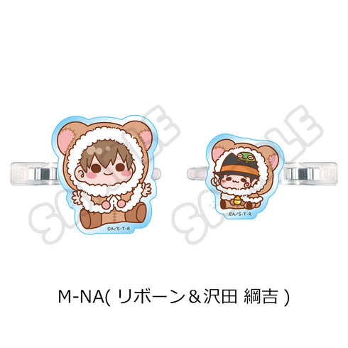 『家庭教師ヒットマンREBORN!』第4弾 前髪クリップ M-NA リボーン&沢田綱吉