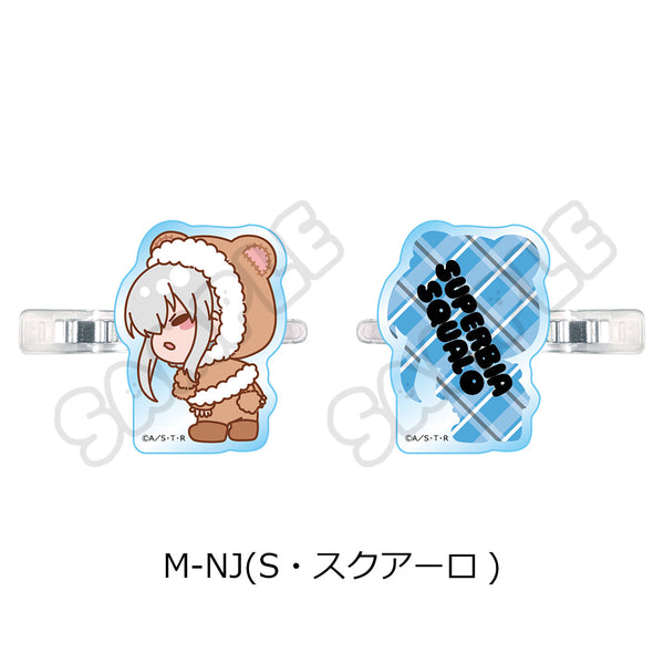 『家庭教師ヒットマンREBORN!』第4弾 前髪クリップ M-NJ S・スクアーロ