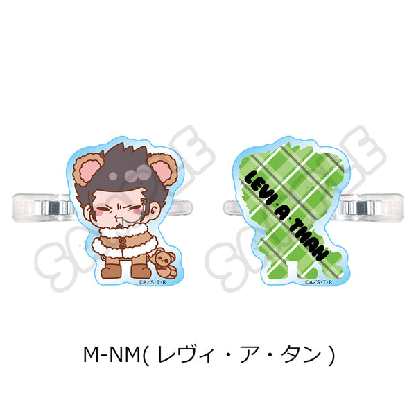 『家庭教師ヒットマンREBORN!』第4弾 前髪クリップ M-NM レヴィ・ア・タン