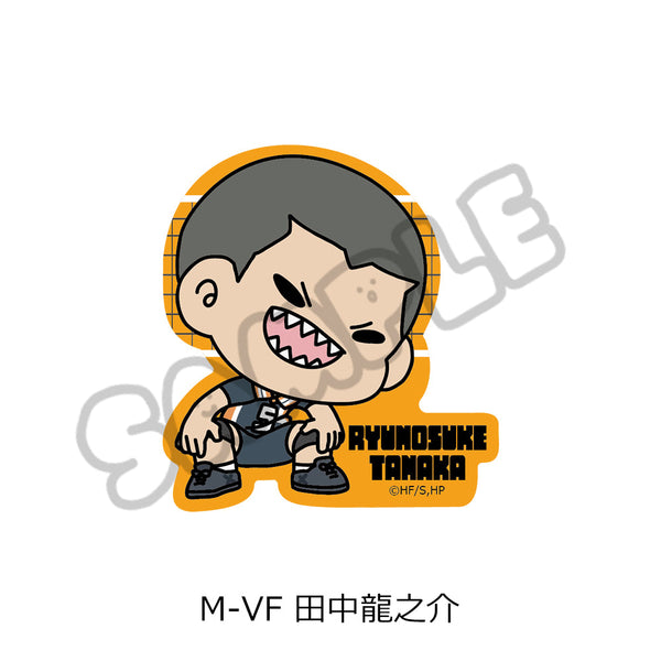 『ハイキュー!!』第8弾 クリアカードステッカー(mochocho) M-VF 田中龍之介
