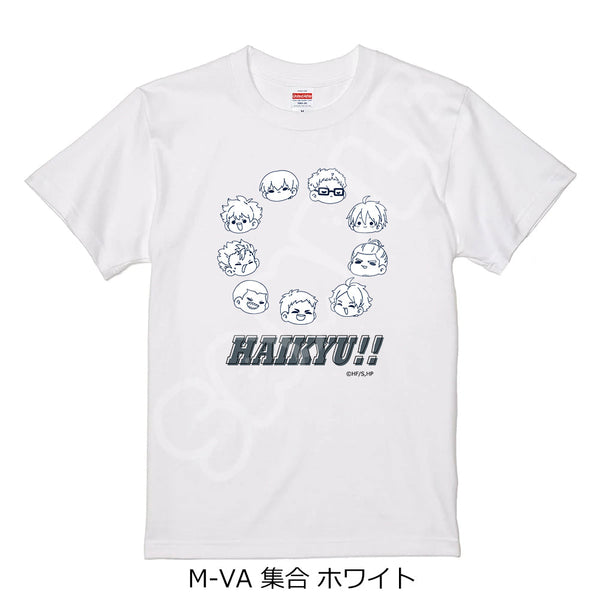 『ハイキュー!!』第8弾 Tシャツ M-VA 集合 ホワイト Sサイズ