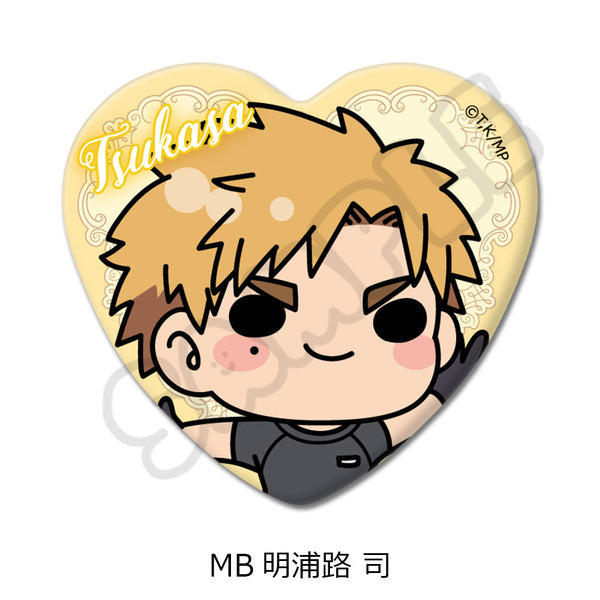 『メダリスト』ハート型缶バッジ MB 明浦路司