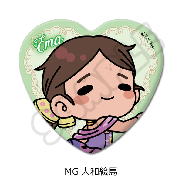 『メダリスト』ハート型缶バッジ MG 大和絵馬