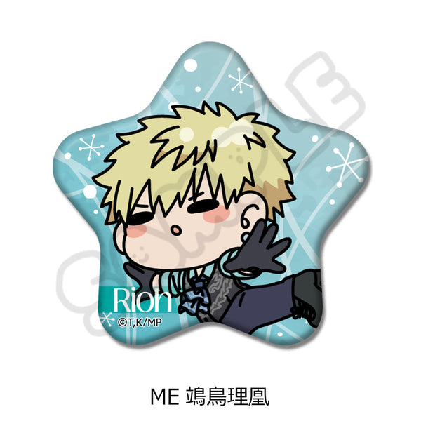 『メダリスト』星型缶バッジ ME 鴗鳥理凰