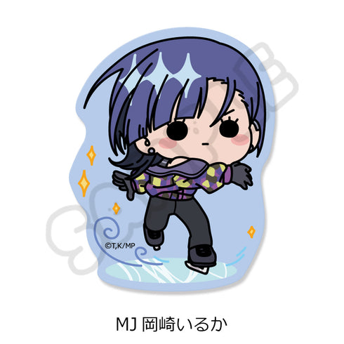 『メダリスト』クリアカードステッカー MJ 岡崎いるか