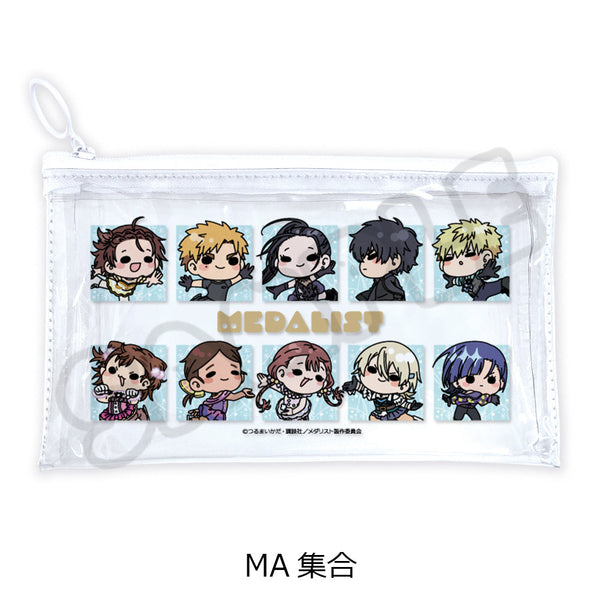 『メダリスト』フラットクリアポーチ MA 集合