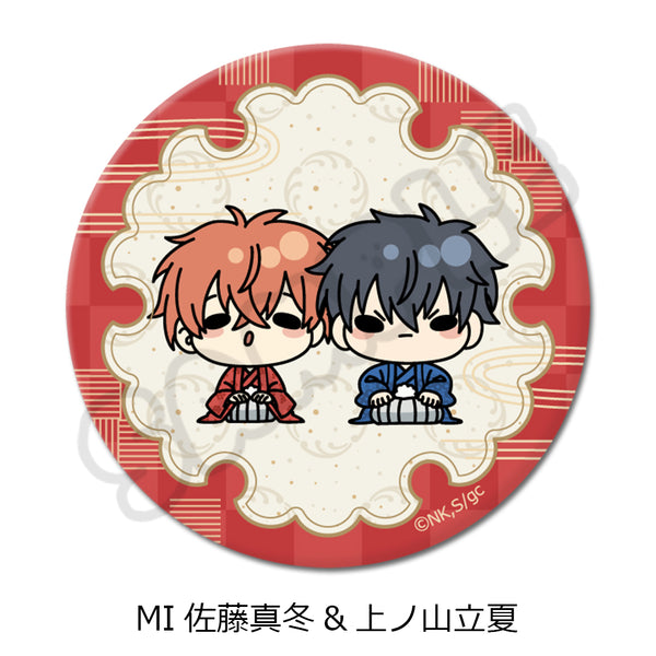 『ギヴン 海へ』丸形缶バッジ(57mm) MI 佐藤真冬&上ノ山立夏