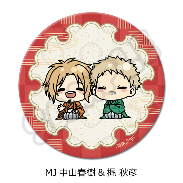 『ギヴン 海へ』丸形缶バッジ(57mm) MJ 中山春樹&梶秋彦