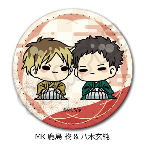 『ギヴン 海へ』レザーバッジ(丸形) MK 鹿島柊&八木玄純