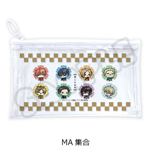 "Given: To the Sea" Flat Clear Pouch MA Collection
