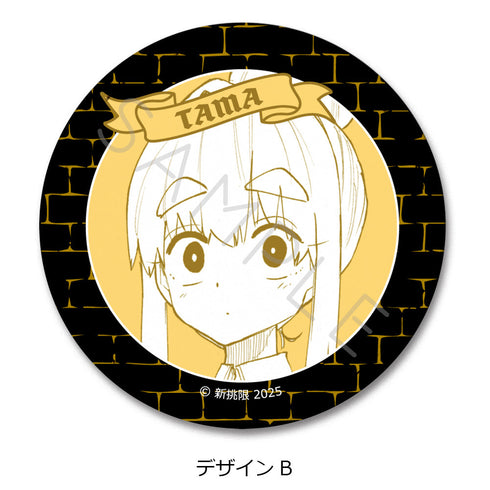 『ダンジョンバンド』レザーバッジ(丸形) デザインB