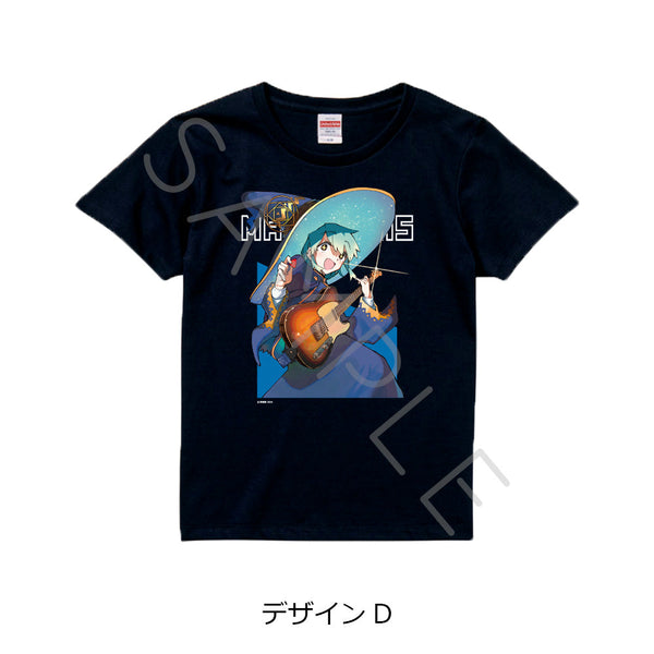 『ダンジョンバンド』Tシャツ デザインD Mサイズ