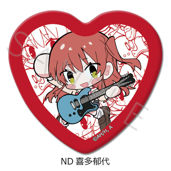 『ぼっち・ざ・ろっく!』第4弾 ハート型缶バッジ ND 喜多郁代
