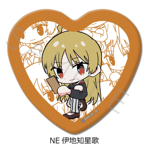 『ぼっち・ざ・ろっく!』第4弾 ハート型缶バッジ NE 伊地知星歌