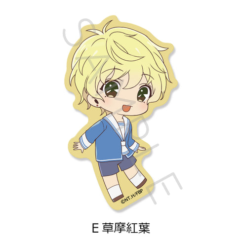 《水果篮子》透明贴纸 E 草摩红叶