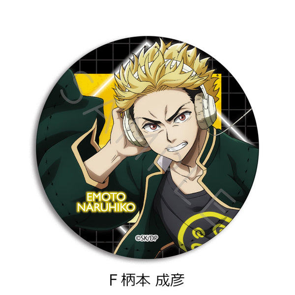 『デッドアカウント』レザーバッジ(丸形) F 柄本成彦