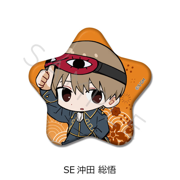 『新劇場版 銀魂 -吉原大炎上-』星型缶バッジ ちぽっけシリーズ SE 沖田総悟