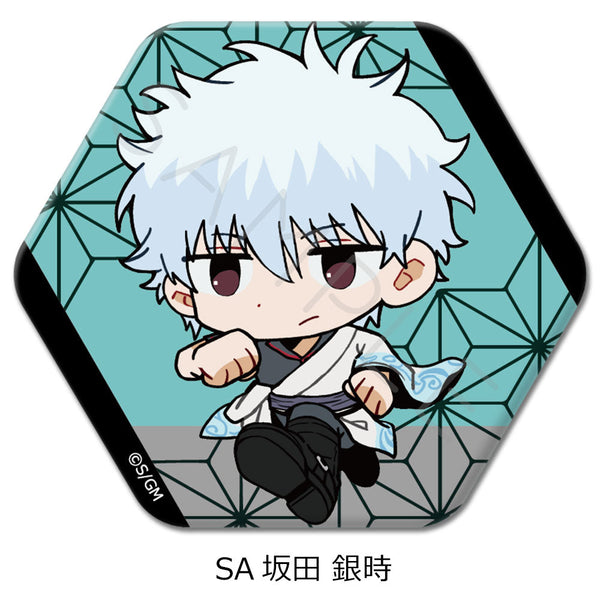 『新劇場版 銀魂 -吉原大炎上-』六角形缶バッジ ちぽっけシリーズ SA 坂田銀時
