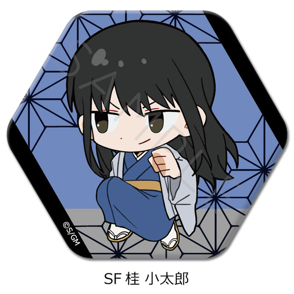 『新劇場版 銀魂 -吉原大炎上-』六角形缶バッジ ちぽっけシリーズ SF 桂小太郎