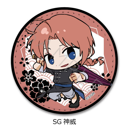 『新劇場版 銀魂 -吉原大炎上-』レザーバッジ(ちぽっけシリーズ) SG 神威