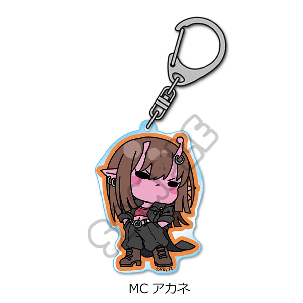 『銀河特急 ミルキー☆サブウェイ』アクリルキーホルダー(mochocho) MC アカネ
