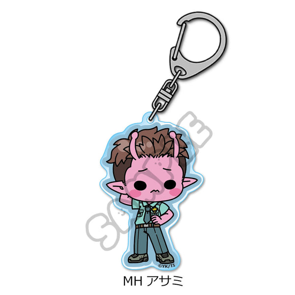 『銀河特急 ミルキー☆サブウェイ』アクリルキーホルダー(mochocho) MH アサミ