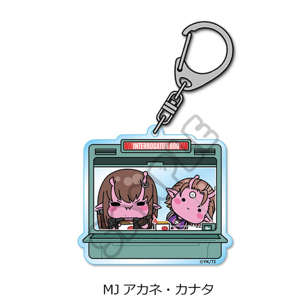 『銀河特急 ミルキー☆サブウェイ』アクリルキーホルダー(mochocho) MJ アカネ・カナタ