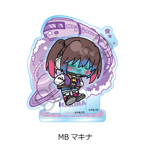 "Galaxy Express Milky☆Subway" Acrylic Stand (mochocho) MB Makina