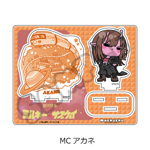 "Galaxy Express Milky☆Subway" Acrylic Stand (mochocho) MC Akane