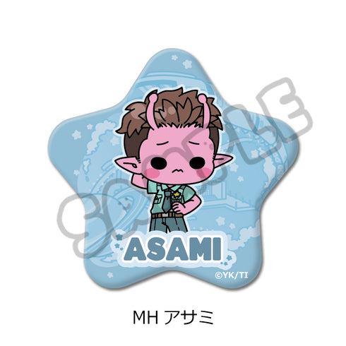 《銀河特急 米爾基☆地鐵》星形徽章 (mochocho) MH 亞沙美