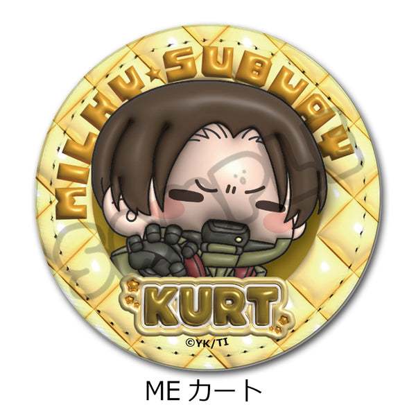 『銀河特急 ミルキー☆サブウェイ』レザーバッジ(丸形) (mochocho) ME カート