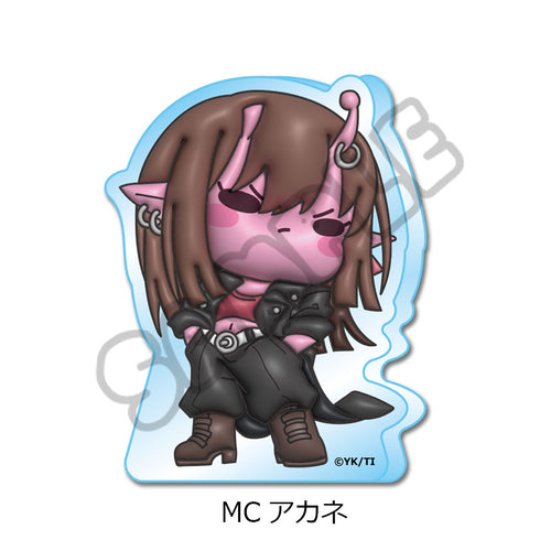 《銀河特急 米爾基☆地鐵》壓克力迷你積木 (mochocho) MC 茜